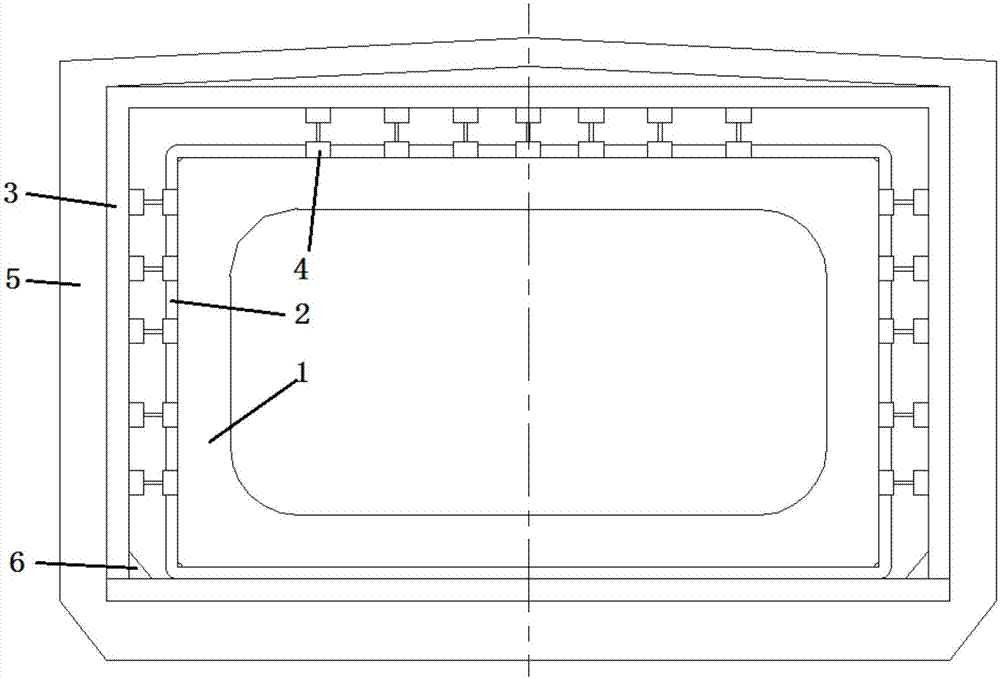 平板半膜菱形LNG围护系统的制作方法