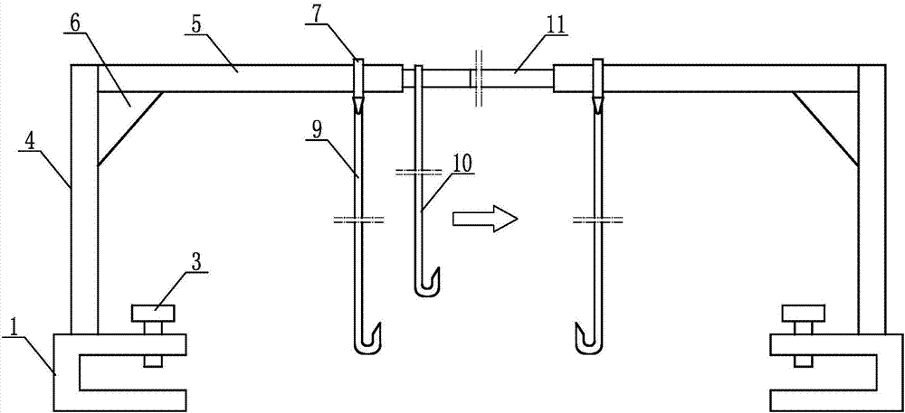 水循环管道埋弧焊机吊装装置的制作方法