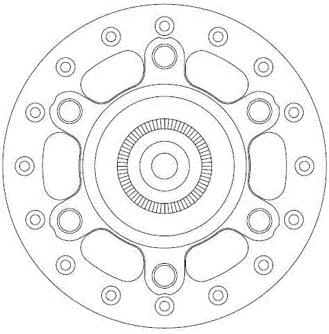 一种磁性机械离合齿结构花鼓的制作方法