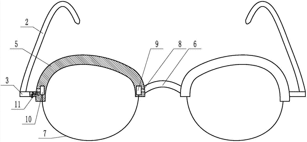 可调节可视角度的近视防治眼镜的制作方法