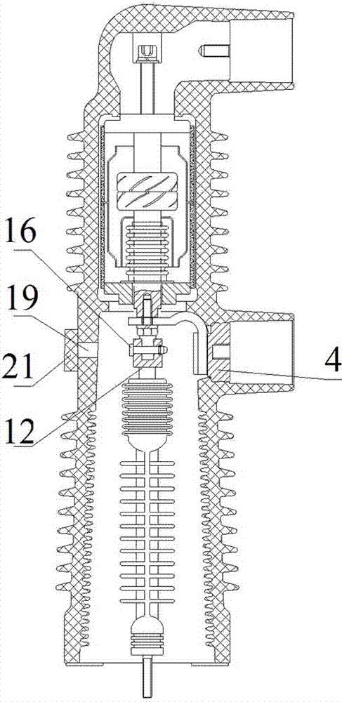 一种固封极柱与绝缘拉杆的连接结构的制作方法