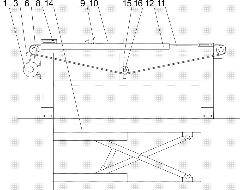 再生木板砂光机的推板机的制作方法