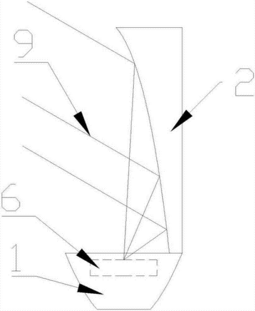 一种激光路灯反光罩装置的制作方法