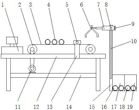 一种轴外径精密计算机检测装置的制作方法