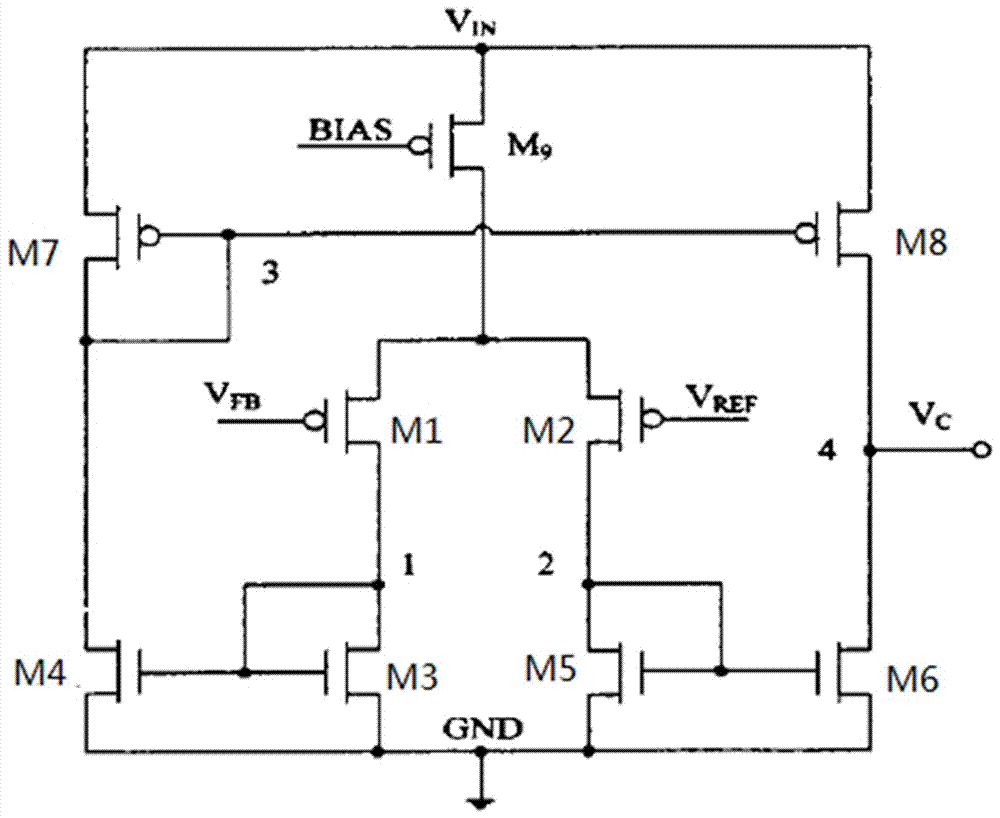 一种降压型开关电源转换器电路的制作方法