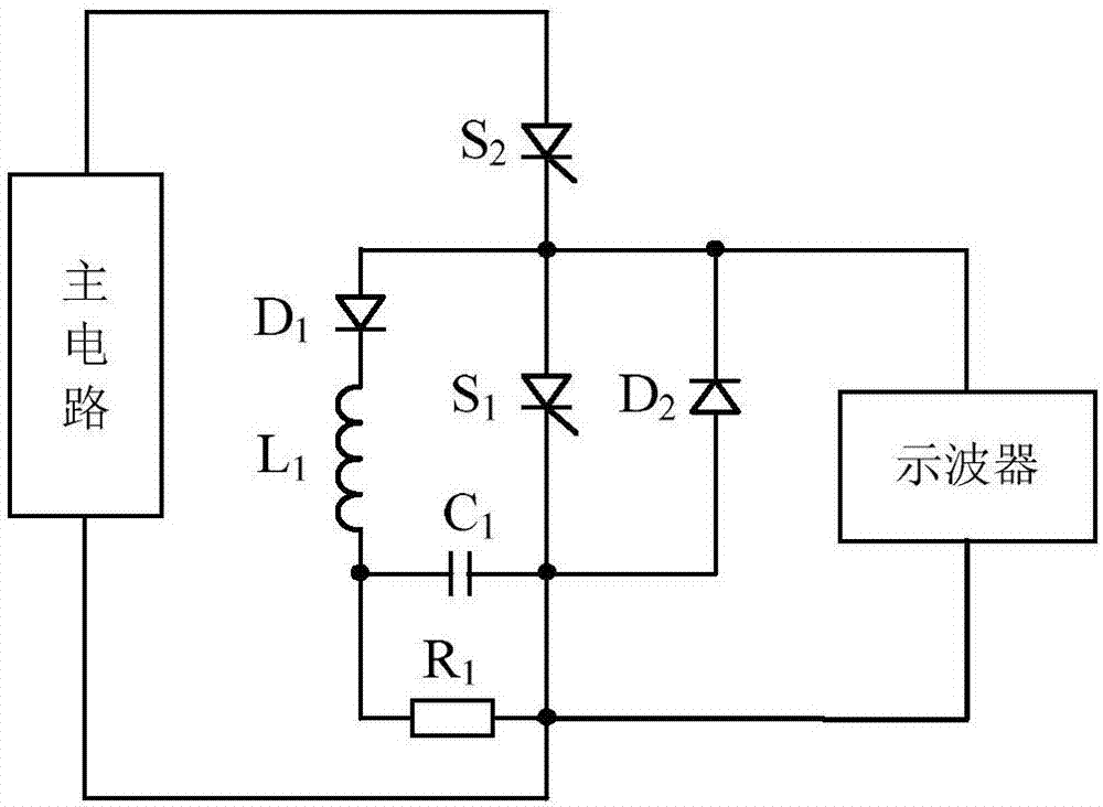 一种晶闸管瞬态导通压降测量电路的制作方法