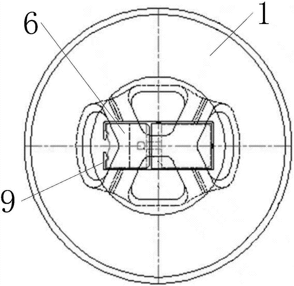 舌比大的铝型材挤压模具的制作方法