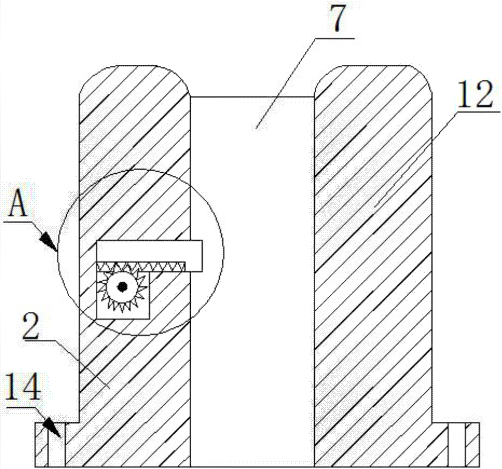 一种新型自行车停车桩的制作方法