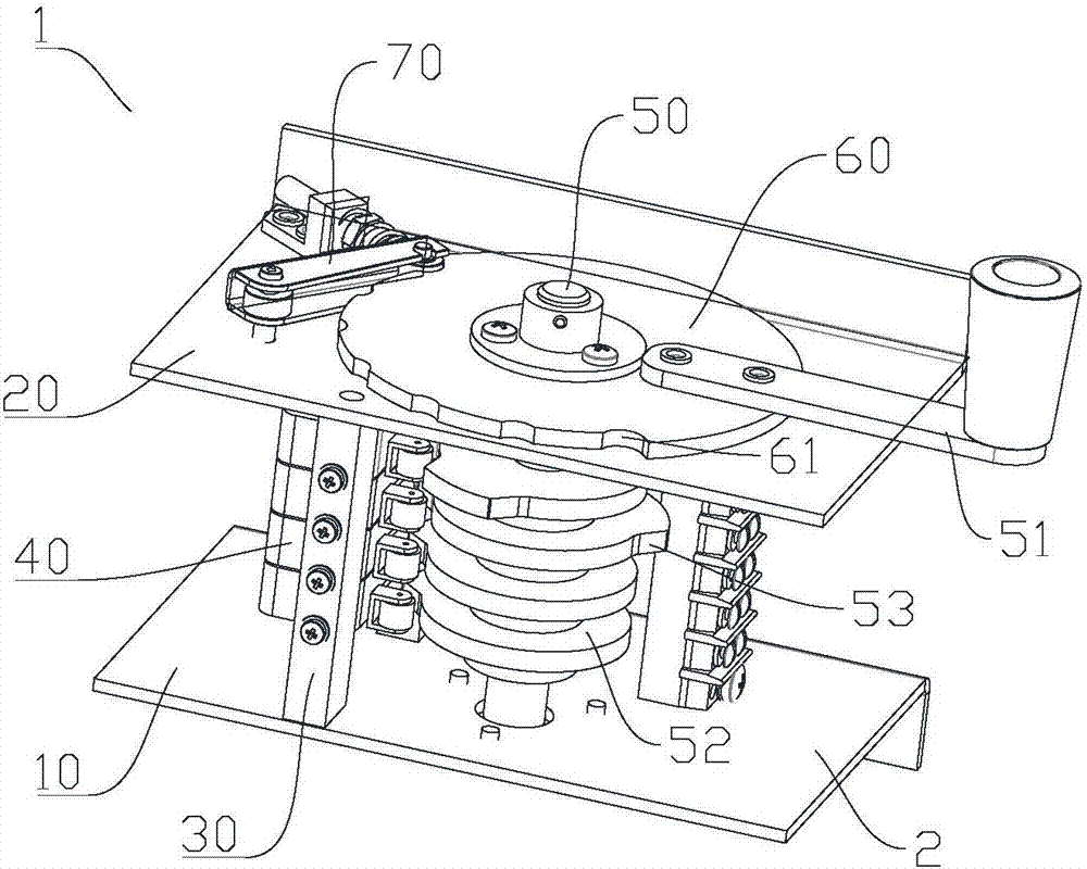 半自动圆瓶贴标机标签卷手控累计器的制作方法