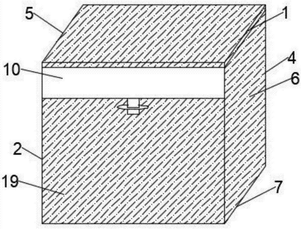 一种高密封性电子器件包装盒的制作方法