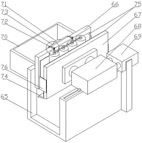 一种带有胶筒印刷机玻璃胶生产装置的制作方法