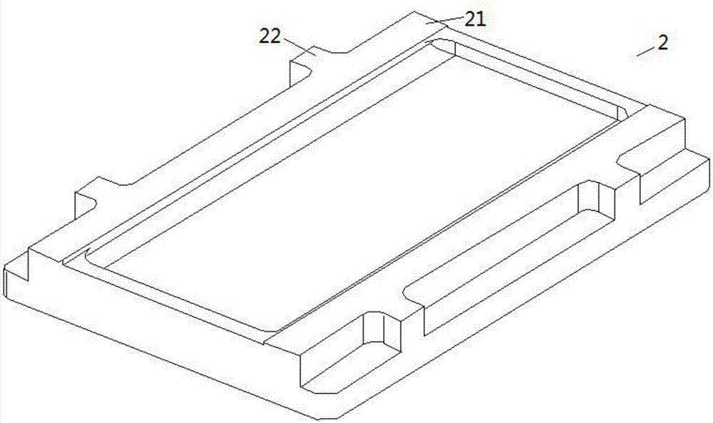 一种3D玻璃成型模具结构的制作方法