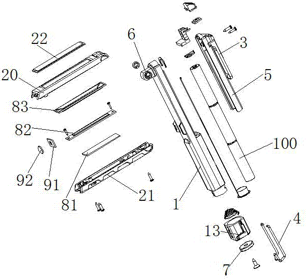 笔式LED工作灯的制作方法