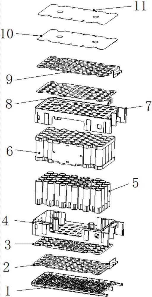 一种动力锂电池组的制作方法