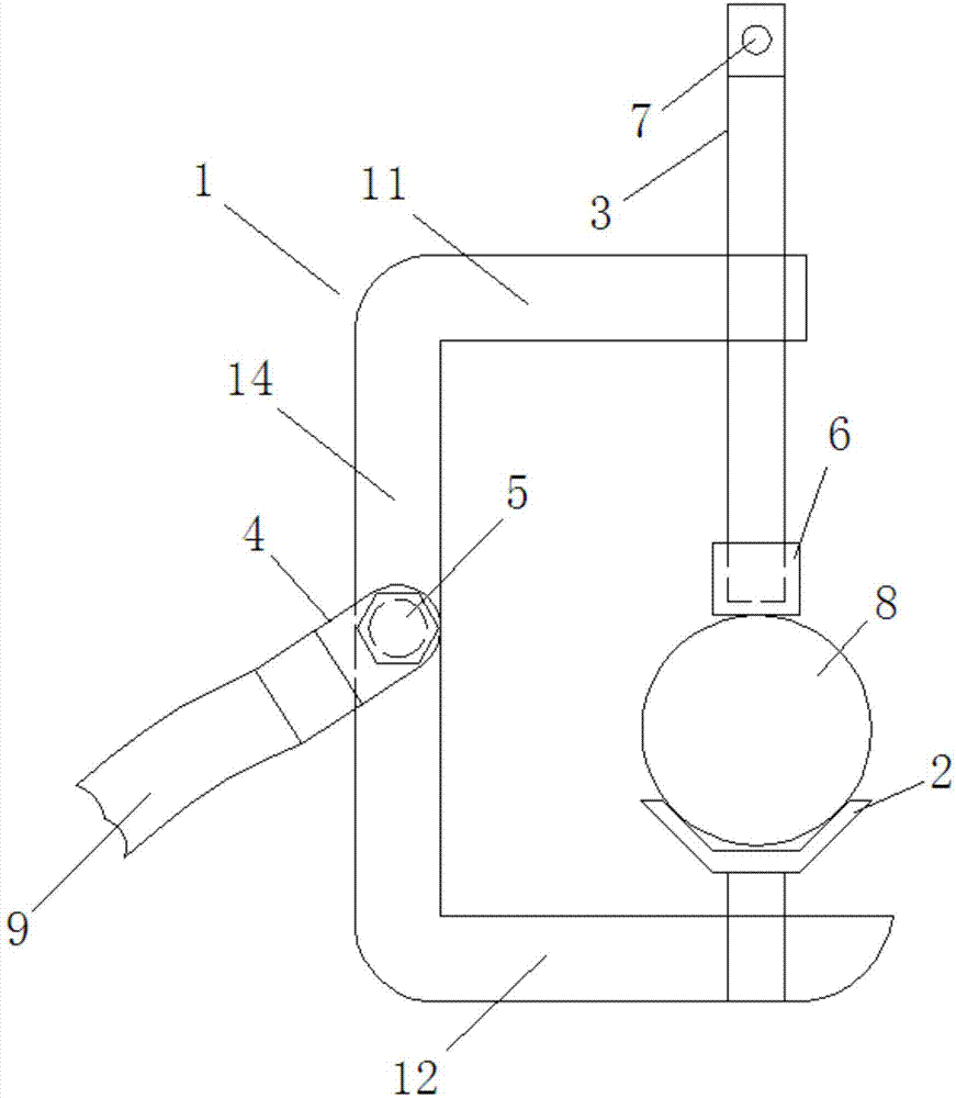 一种电焊机零线接地夹具的制作方法