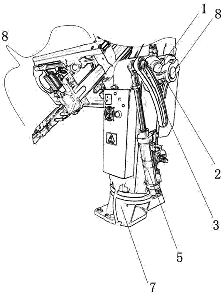 一种机械手的转臂结构的制作方法