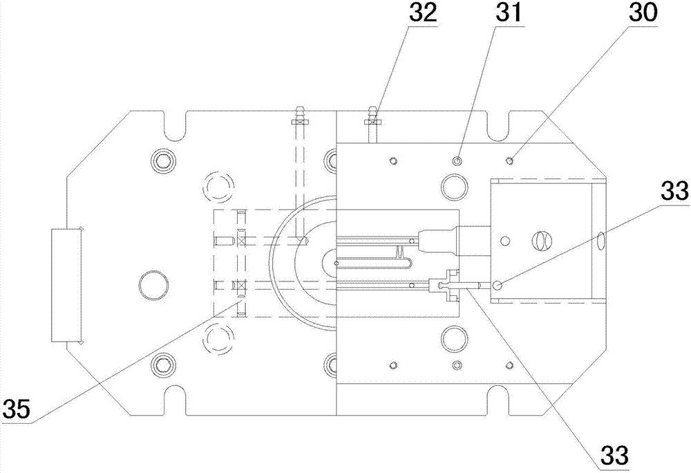 一种塑料管件压力注塑成型装置的制作方法