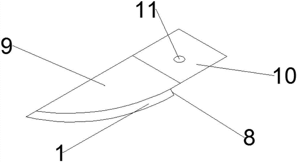 一种10号陶瓷手术刀的制作方法