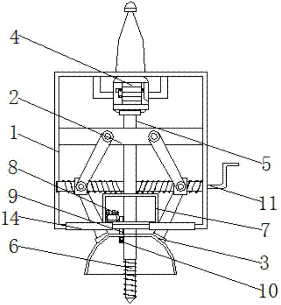 一种建筑墙面打孔除灰装置的制作方法