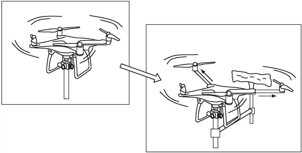 无人机及控制无人机姿态的控制方法、控制装置与流程