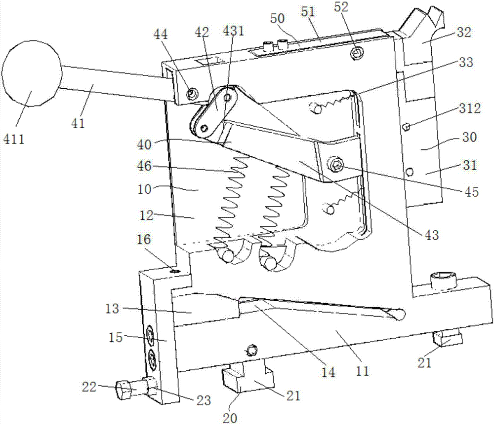 用于刀具磨床的刀具支架装置的制作方法