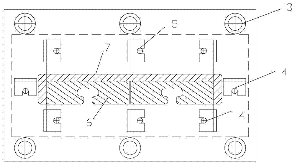 劈开壁挂式陶砖模具的制作方法