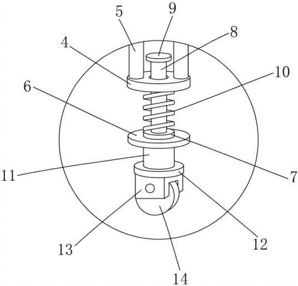 一种房建工地上的移动式托盘的制作方法