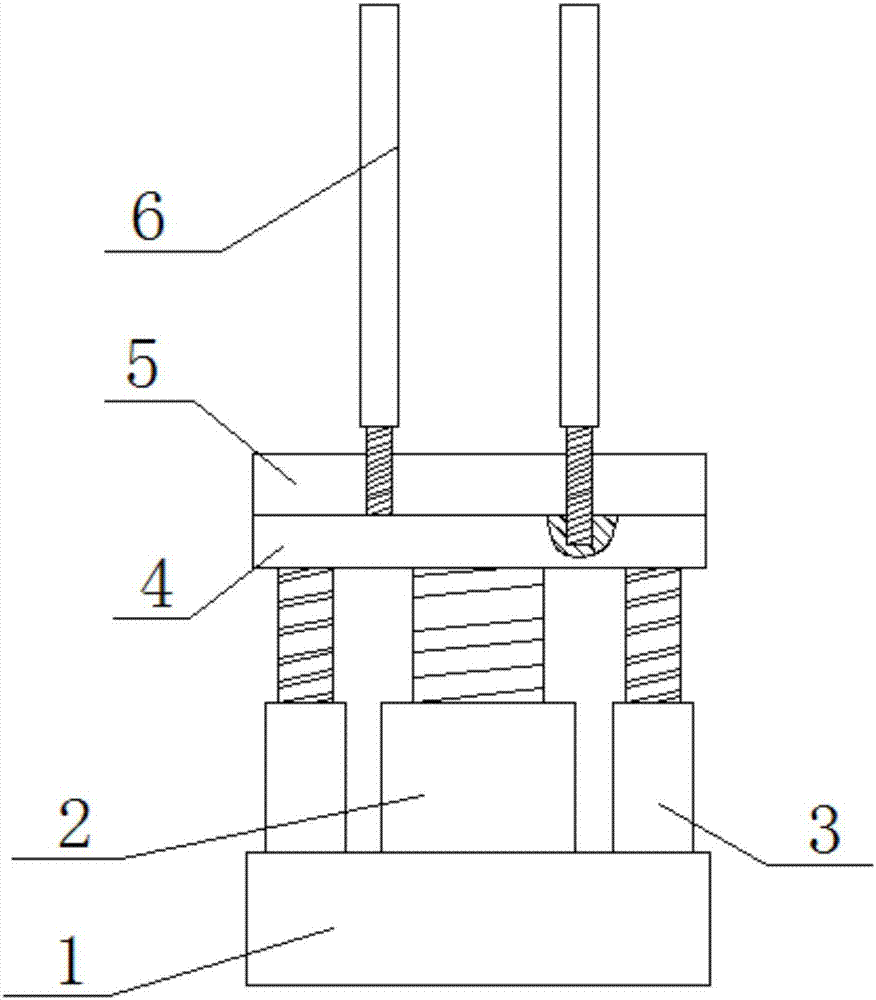 一种可调节的建筑管道支架系统的制作方法