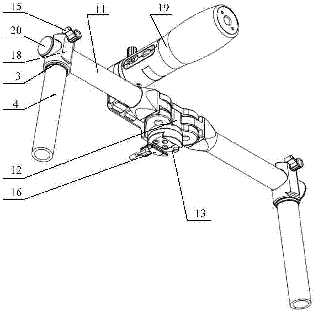 稳定器的双手持机构及稳定器的制作方法