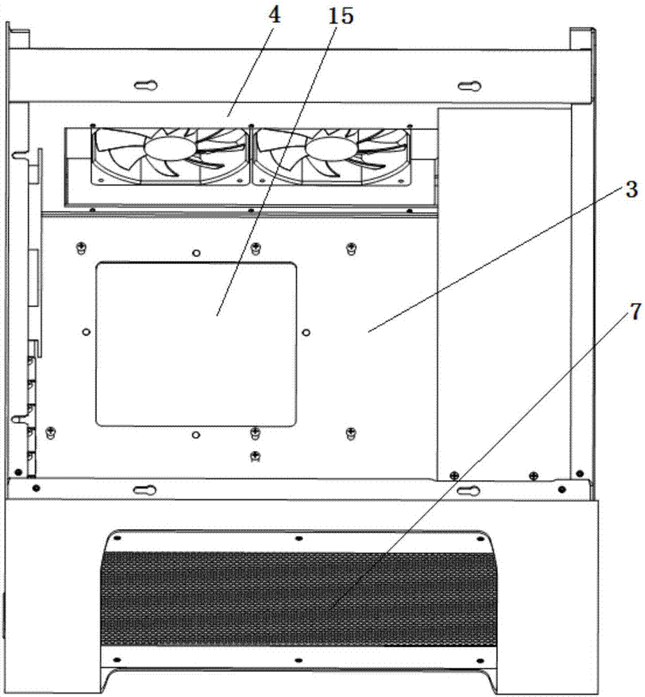 一种计算机机箱及其主机的制作方法