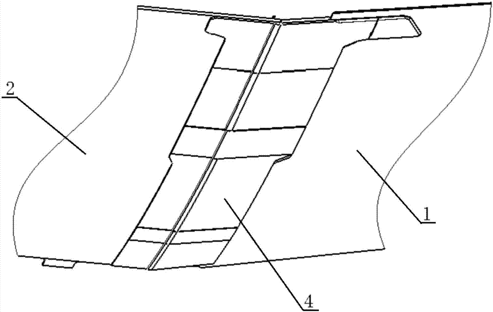 飞机壁板对接结构的制作方法