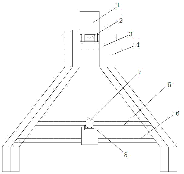 一种座圈防脱专用吊具的制作方法