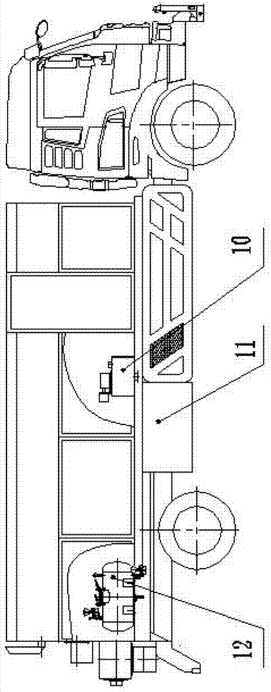 加热储料沥青路面养护车的制作方法