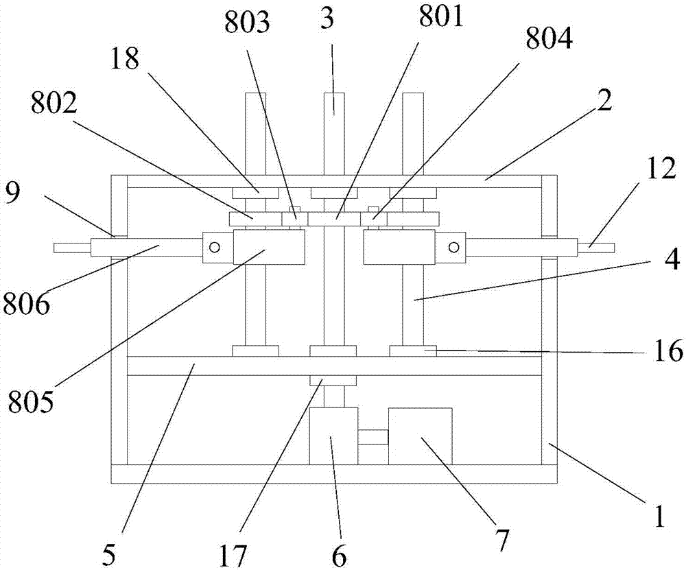 一种纺织机架的制作方法