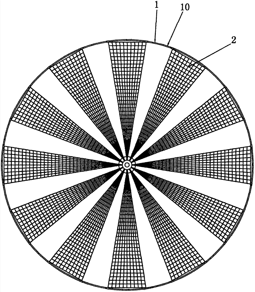 轴向流力太阳能卷帘流轮的制作方法