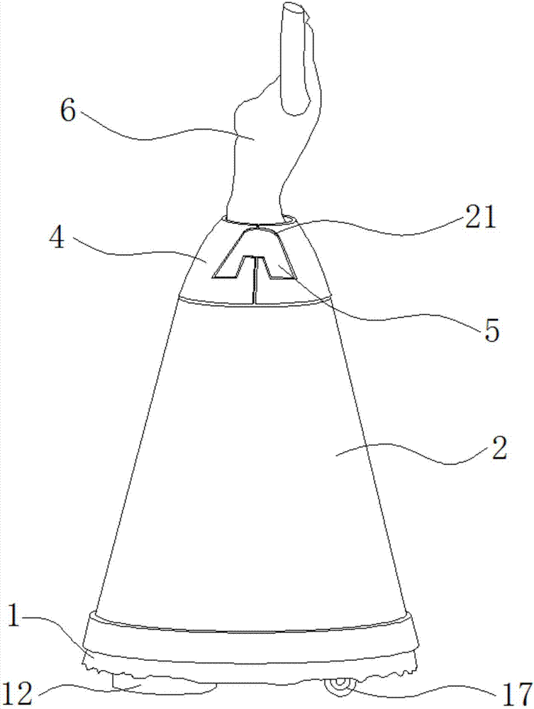 一种新型电动玩具娃娃的制作方法