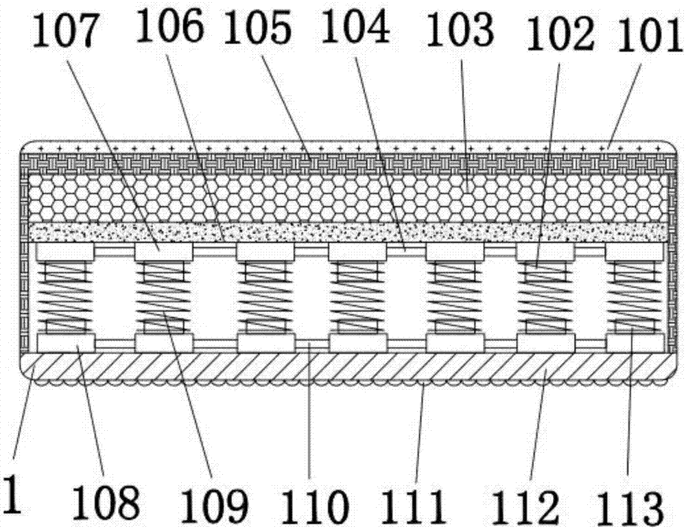 一种体育用缓冲垫的制作方法