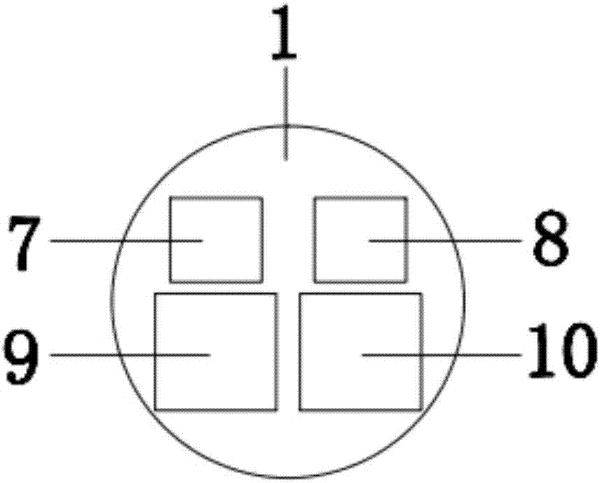 一种无线充电便携式温度计的制作方法