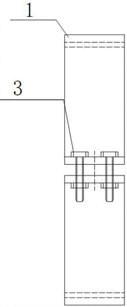 高压套管吊装辅助吊板的制作方法