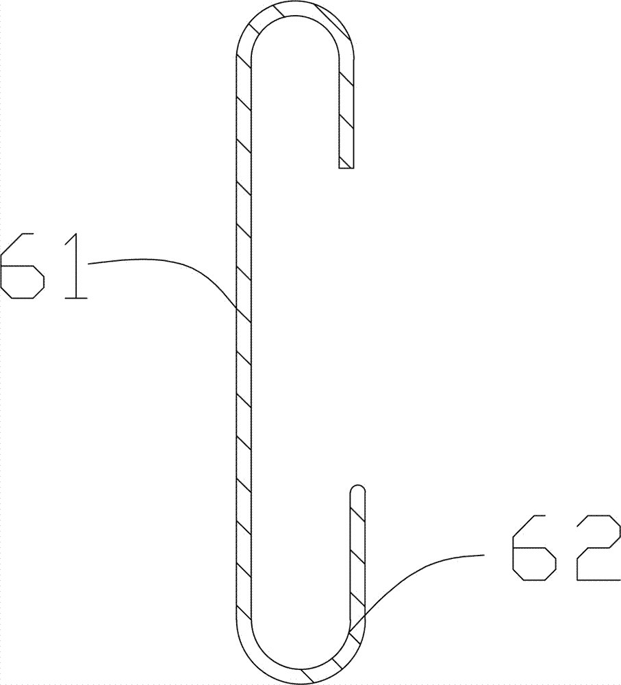 一种超薄电子玻璃生产线工作部中矮碹与吊挂砖的连接结构的制作方法