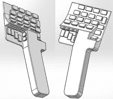 穿戴式掌托切换一体化实体键盘鼠标的制作方法