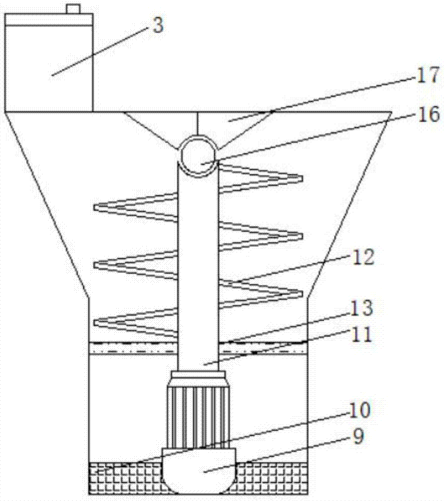 一种制造轻质建筑材料的混合喷涂设备的制作方法