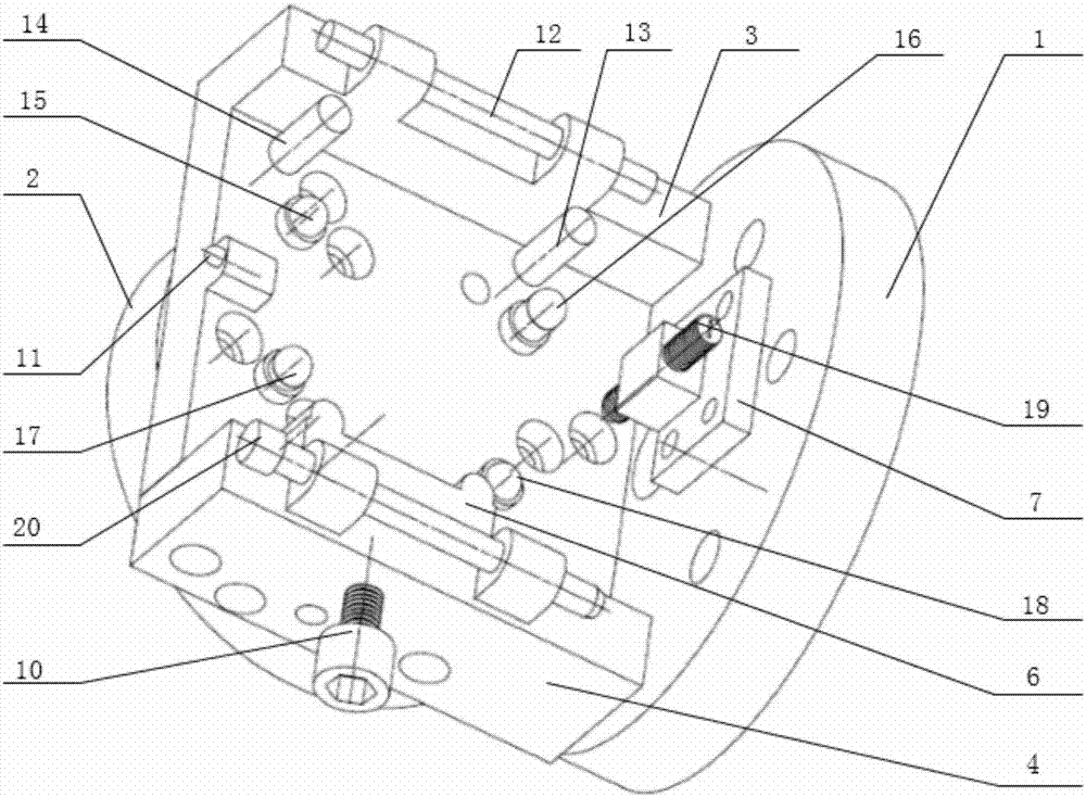 一种用于航空发动机叶片榫根加工的专用夹具的制作