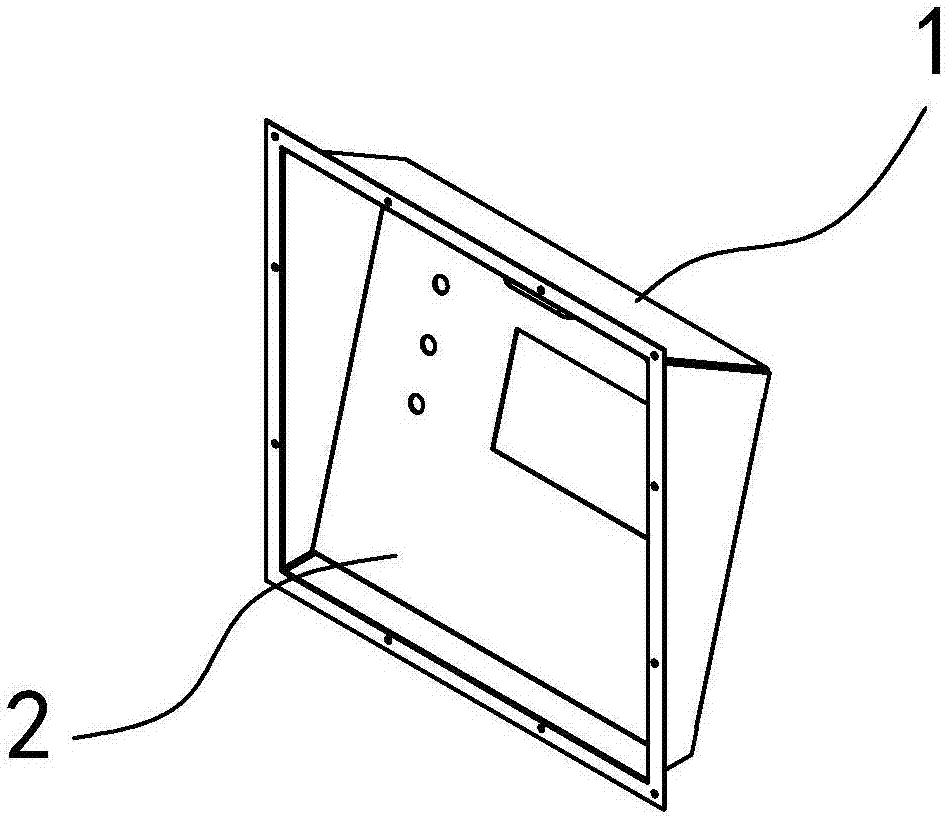 一种嵌入式安全控制面板结构的制作方法