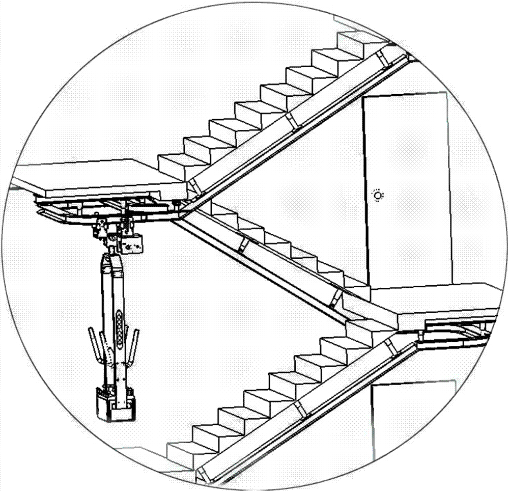 一种用于楼道内的导轨式电梯的制作方法