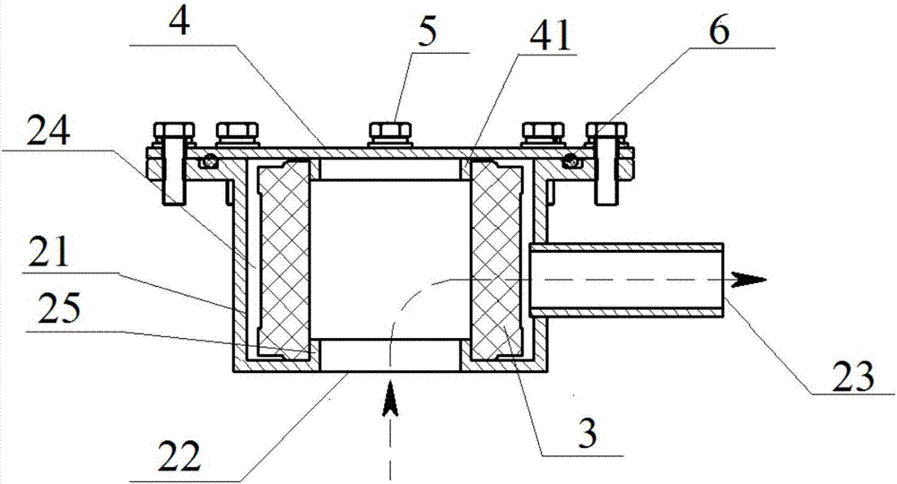 一种用于真空集便器系统的过滤分离器的制作方法