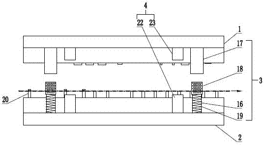 电机转子支架的冲压成型模具的制作方法