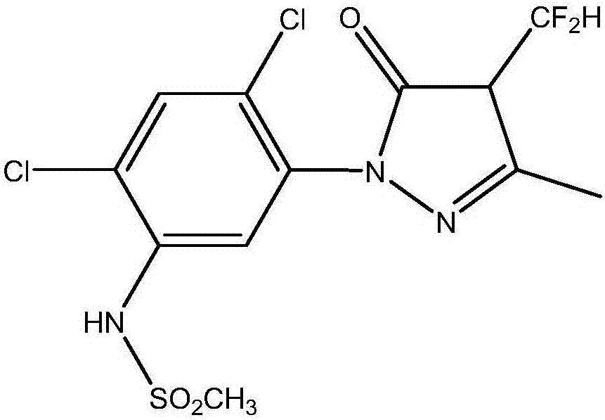 一种甲磺草胺的合成方法与流程