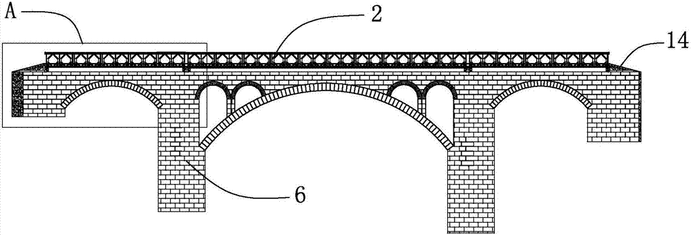 一种石拱桥加固结构及方法与流程