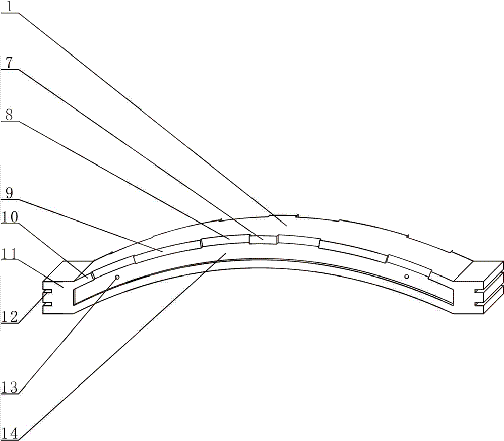 一种整体浇注熔铝炉的制作方法